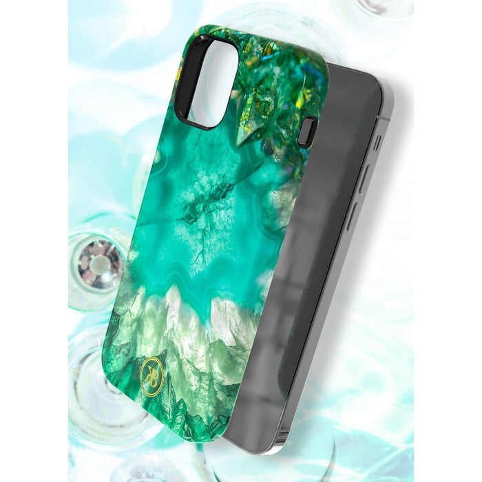 Калъф за телефон Kingxbar Agate Series iPhone 12 Mini син