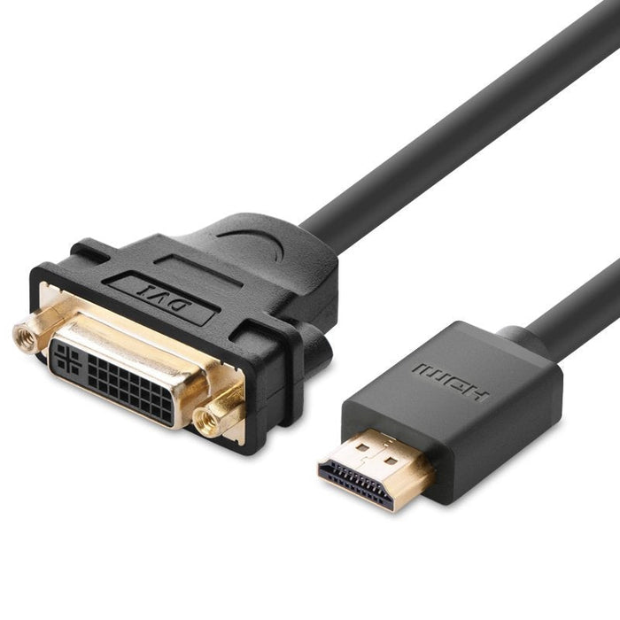 Кабел Ugreen DVI 24 + 5 Pin (Female) - HDMI (Male) 22