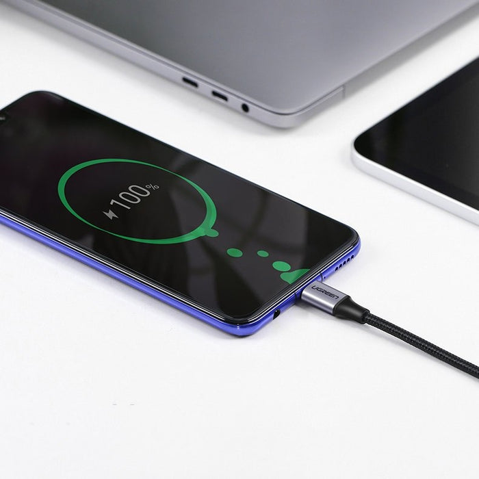 Ъглов кабел Ugreen USB Type - C към Power