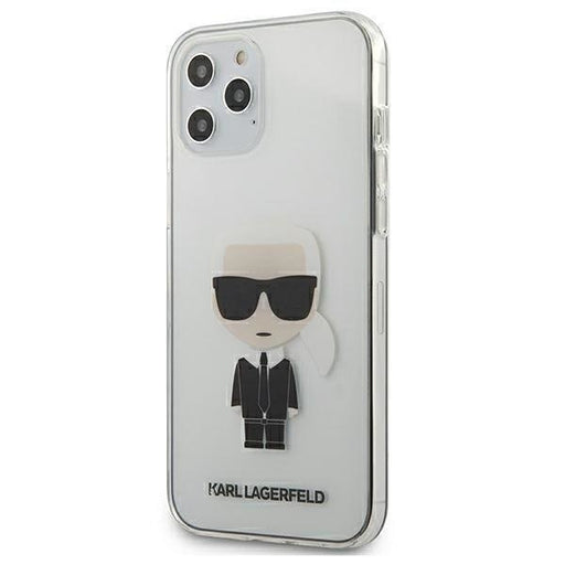 Калъф Karl Lagerfeld Transperant Ikonik за iPhone 12