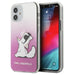 Калъф Karl Lagerfeld Choupette Fun за iPhone 12 Mini Розов