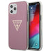 Калъф Guess Metallic Triange TPU за iPhone 12 Pro Max Розов