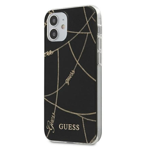 Калъф за телефон Guess GUHCP12SPCUCHBK Apple iPhone 12 mini