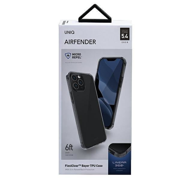 Калъф за телефон UNIQ Air Fender Apple iPhone 12 mini сив