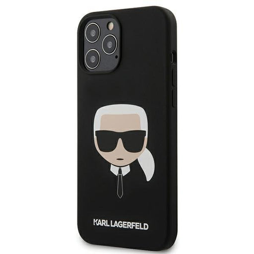 Калъф Karl Lagerfeld Head за Apple iPhone 12 Pro Max Black