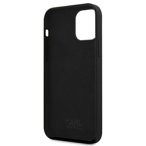 Калъф Karl Lagerfeld Head за Apple iPhone 12 mini Black