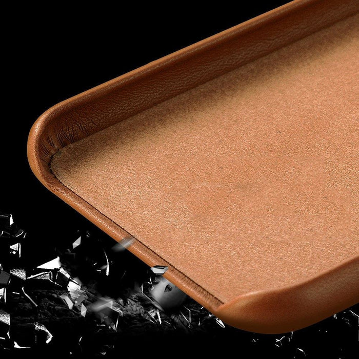 Калъф за телефон ECO Leather case iPhone 12 mini черен