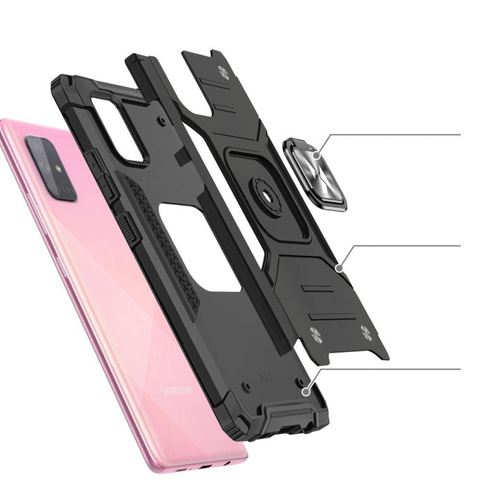 Калъф Wozinsky Ring Armor Case Kickstand за Samsung