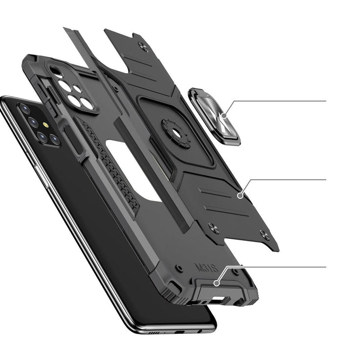 Калъф Wozinsky Ring Armor Case Kickstand за Samsung