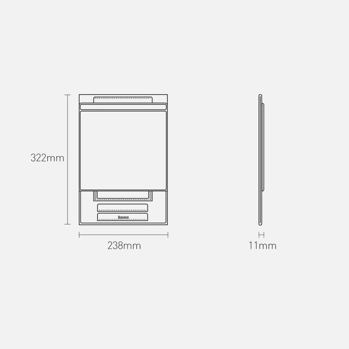 Стойка за лаптоп Baseus сгъваема до 16’