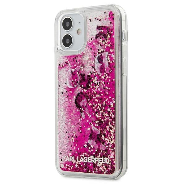 Калъф Guess Liquid Glitter Charms за Apple iPhone 12