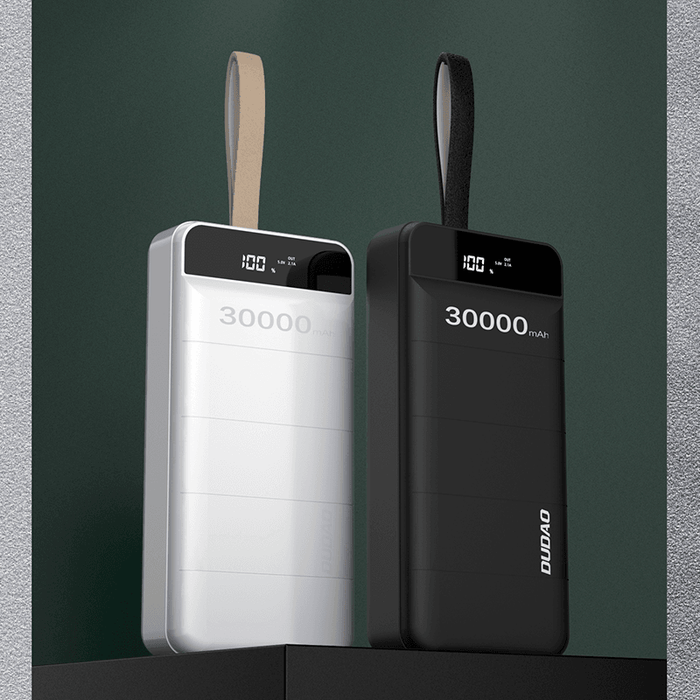 Преносима батерия Dudao K8s 30000mAh 3x USB