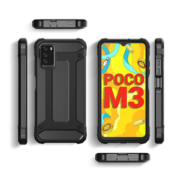 Калъф Hybrid Armor Case Tough Rugged за Xiaomi Poco