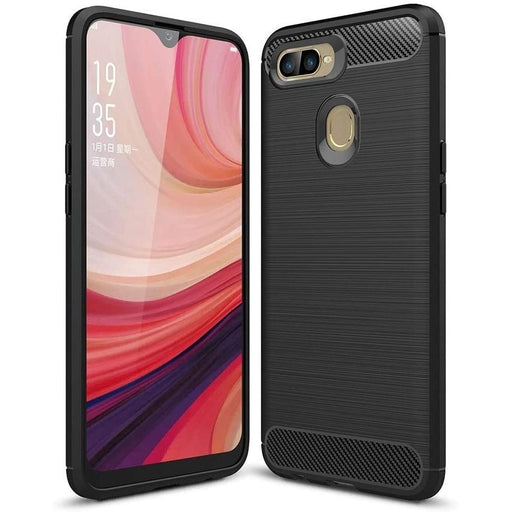 Кейс HQWear Carbon Case за Oppo A12 / A5s A7 черен