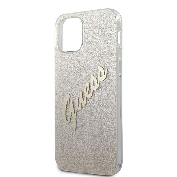 Калъф Guess Glitter Gradient Script за iPhone 12 Pro