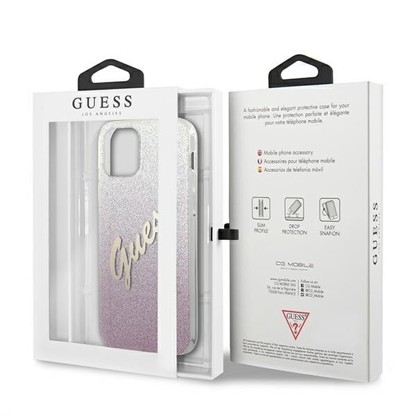 Калъф Guess Vintage за Apple iPhone 12 Pro Max Pink