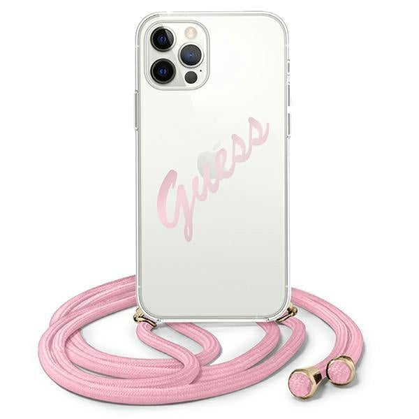 Калъф Guess Script Vintage за iPhone 12 Pro