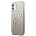 Калъф Guess Glitter Gradient Script за iPhone 12