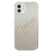 Калъф Guess Glitter Gradient Script за iPhone 12