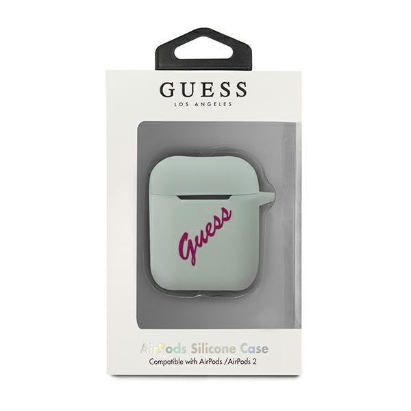 Калъф Guess Vintage за Apple AirPods Gen 1 / 2 Light Blue