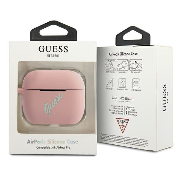 Калъф Guess Vintage за Apple AirPods Pro Pink