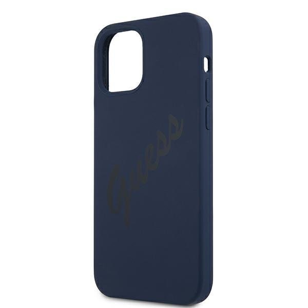 Калъф Guess Vintage Black Script за Apple iPhone 12