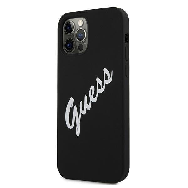 Калъф Guess Vintage White Script за Apple iPhone 12