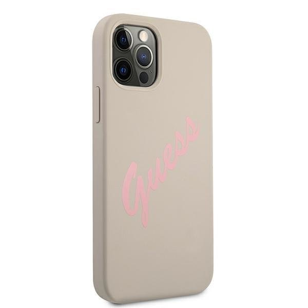 Калъф Guess Apple iPhone 12/12 Pro GUHCP12MLSVSGP Бежов