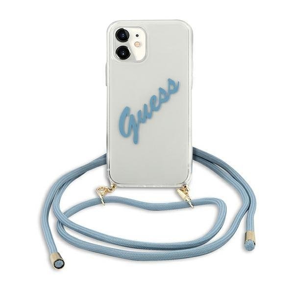 Калъф за телефон Guess GUHCP12SCRTVSBL Apple iPhone 12 mini