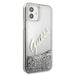 Калъф Guess Liquid Glitter Vintage Script за Apple