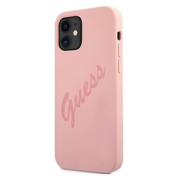 Калъф за телефон Guess GUHCP12SLSVSPI Apple iPhone 12 mini