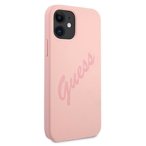 Калъф за телефон Guess GUHCP12SLSVSPI Apple iPhone 12 mini