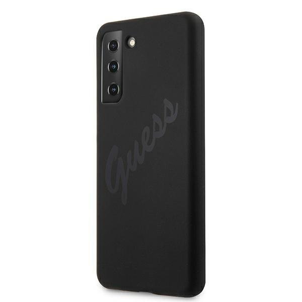 Калъф Guess Vintage Script за Samsung Galaxy S21 5G Black