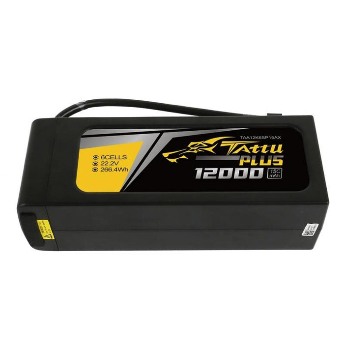 Батерия Tattu Plus 12000mAh 22.2V 15C 6S1P