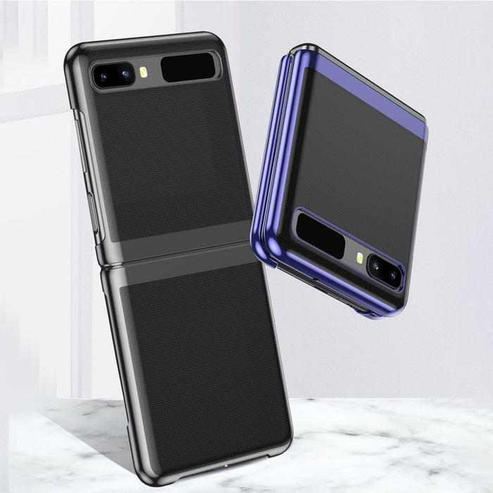 Калъф за телефон Plating Case Samsung Galaxy Z Flip син