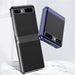 Калъф за телефон Plating Case Samsung Galaxy Z Flip черен