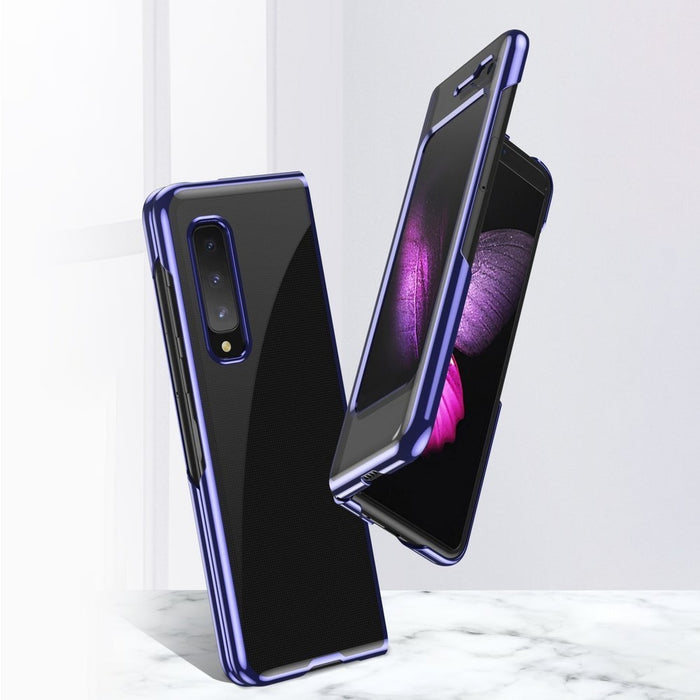 Калъф за телефон Plating Case Samsung Galaxy Z Fold син