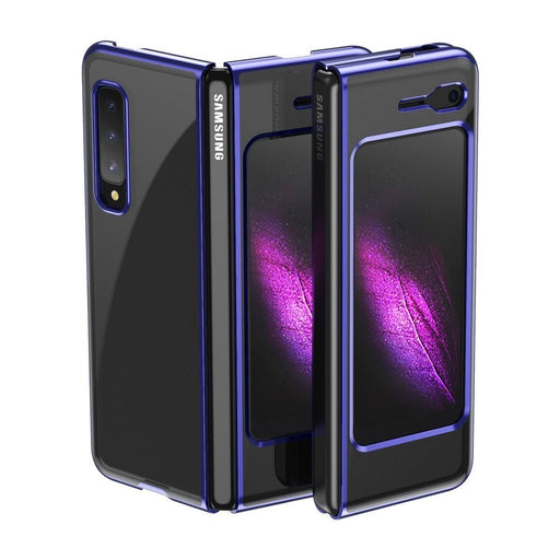 Калъф за телефон Plating Case Samsung Galaxy Z Fold син