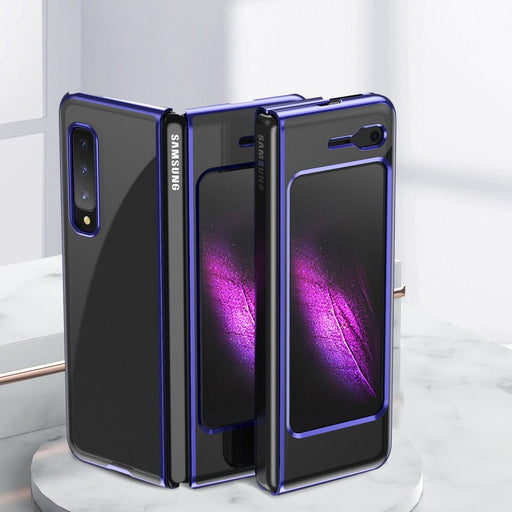 Калъф за телефон Plating Case Samsung Galaxy Z Fold син