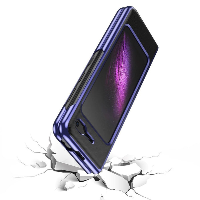 Калъф за телефон Plating Case Samsung Galaxy Z Fold син