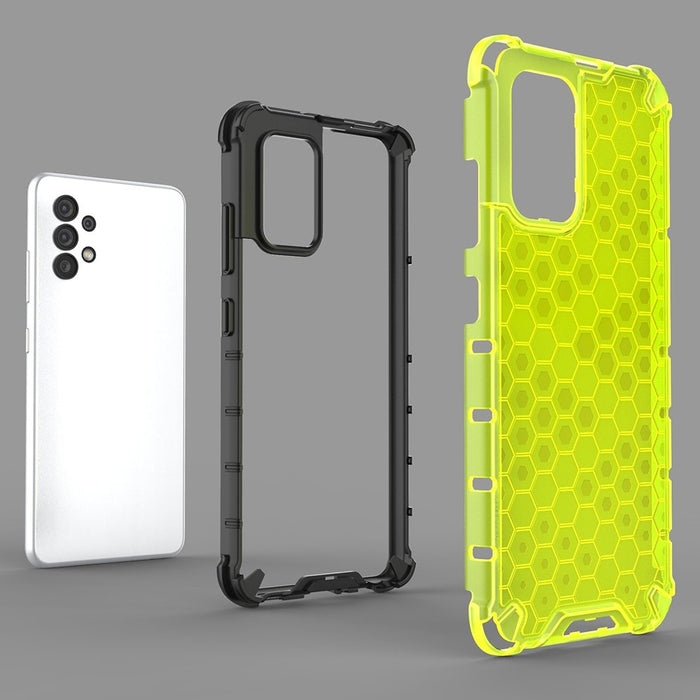 Калъф Honeycomb Case armor за Samsung Galaxy A32 4G зелен