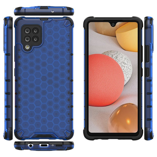 Калъф Honeycomb Case armor за Samsung Galaxy A42 5G син