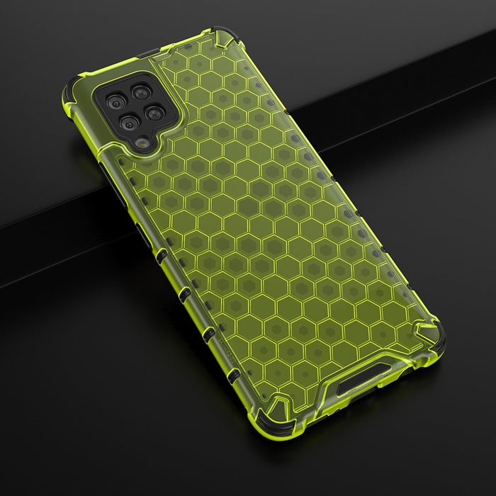 Калъф Honeycomb Case armor за Samsung Galaxy A42 5G зелен