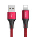 Кабел Joyroom S - 0230N1 USB към Lightning 3A 0.2m червен