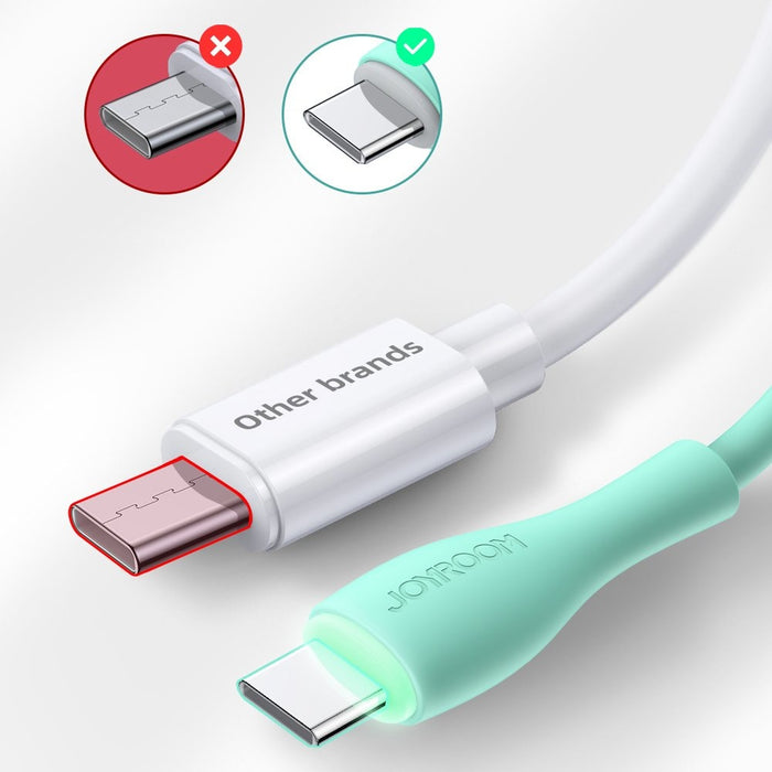 Кабел Joyroom S - 1030M8 USB към USB - C 3A 1m бял