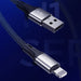Кабел Joyroom S - 1530N1 USB към Lightning 3A 1.5m червен