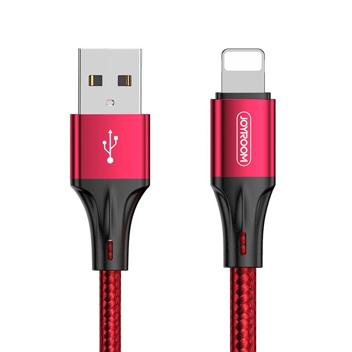 Кабел Joyroom S - 1530N1 USB към Lightning 3A 1.5m червен