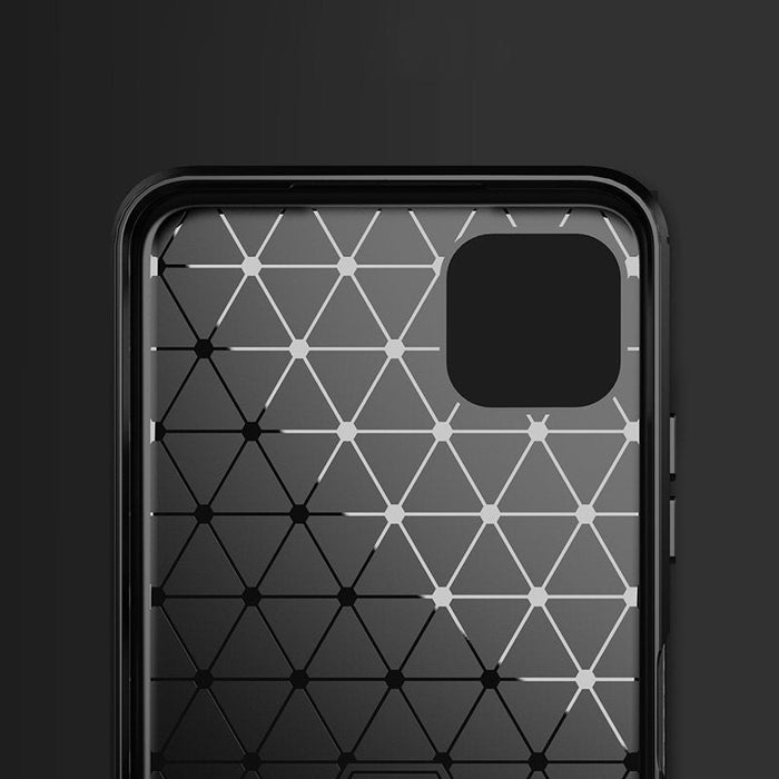 Калъф Carbon Case Flexible за Samsung Galaxy A22 5G черен