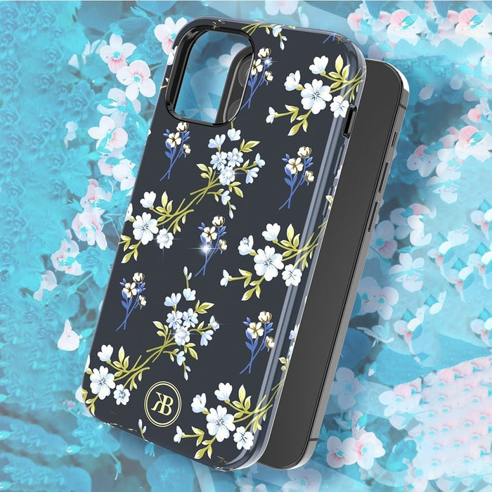 Калъф Kingxbar Blossom Gardenia с Swarovski iPhone 12