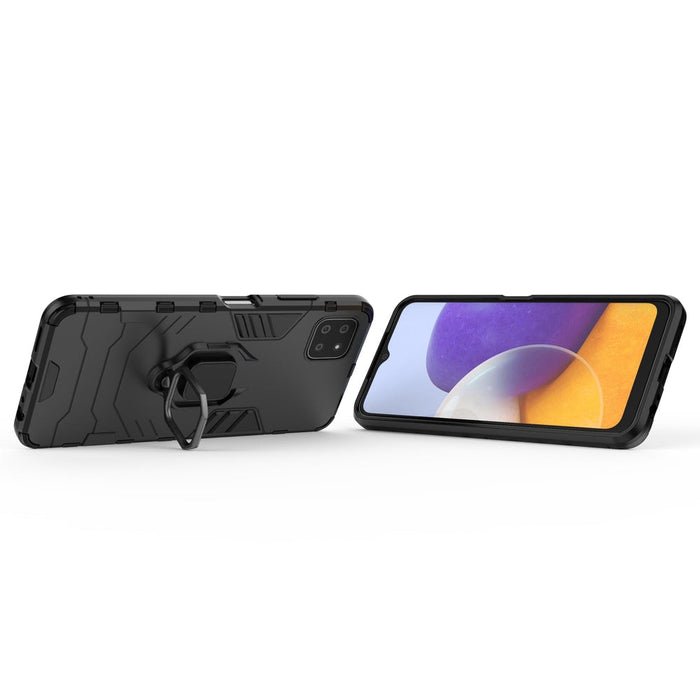 Калъф HQWear Ring Armor Case за Samsung Galaxy A22 Black